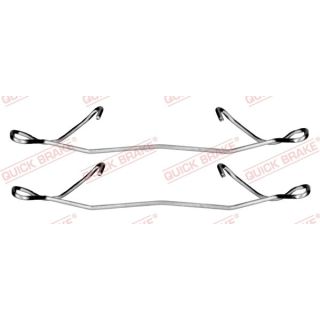 Priedų komplektas, diskinių stabdžių trinkelės QUICK BRAKE 109-1180