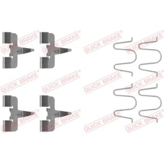 Priedų komplektas, diskinių stabdžių trinkelės QUICK BRAKE 109-1207