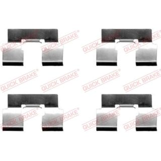 Priedų komplektas, diskinių stabdžių trinkelės QUICK BRAKE 109-1214