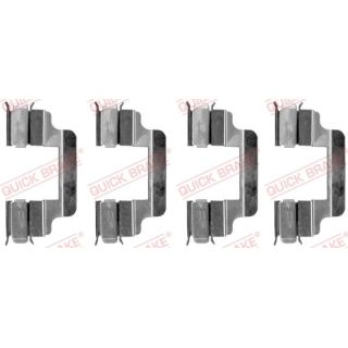 Priedų komplektas, diskinių stabdžių trinkelės QUICK BRAKE 109-1230