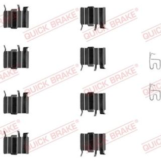 Priedų komplektas, diskinių stabdžių trinkelės QUICK BRAKE 109-1244