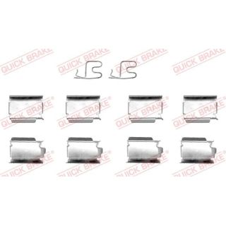 Priedų komplektas, diskinių stabdžių trinkelės QUICK BRAKE 109-1246