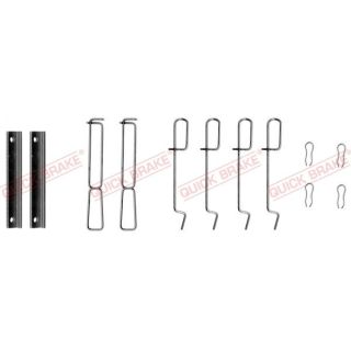 Priedų komplektas, diskinių stabdžių trinkelės QUICK BRAKE 109-1265