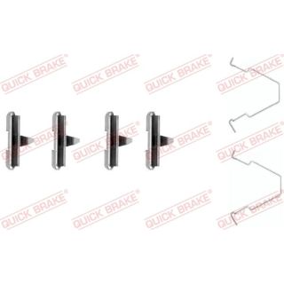 Priedų komplektas, diskinių stabdžių trinkelės QUICK BRAKE 109-1270