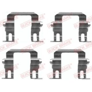 Priedų komplektas, diskinių stabdžių trinkelės QUICK BRAKE 109-1275