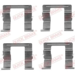 Priedų komplektas, diskinių stabdžių trinkelės QUICK BRAKE 109-1605