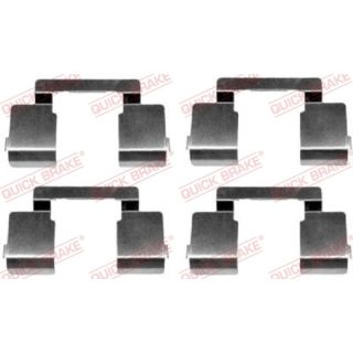 Priedų komplektas, diskinių stabdžių trinkelės QUICK BRAKE 109-1609