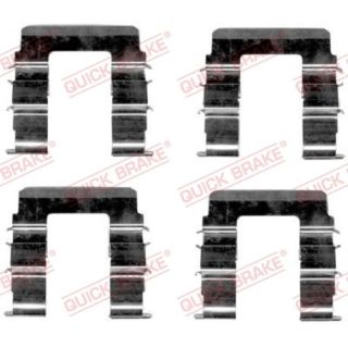 Priedų komplektas, diskinių stabdžių trinkelės QUICK BRAKE 109-1615