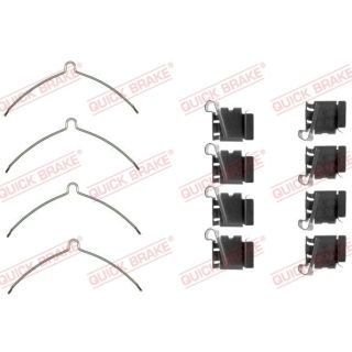 Priedų komplektas, diskinių stabdžių trinkelės QUICK BRAKE 109-1622