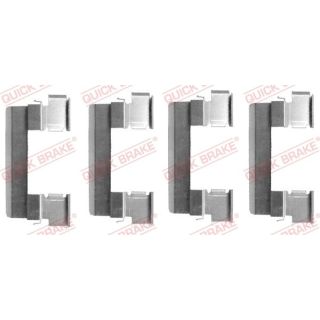 Priedų komplektas, diskinių stabdžių trinkelės QUICK BRAKE 109-1655