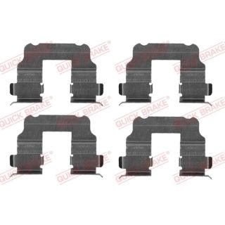 Priedų komplektas, diskinių stabdžių trinkelės QUICK BRAKE 109-1690