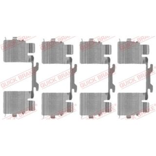 Priedų komplektas, diskinių stabdžių trinkelės QUICK BRAKE 109-1725