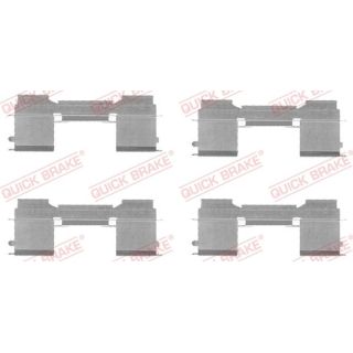 Priedų komplektas, diskinių stabdžių trinkelės QUICK BRAKE 109-1729