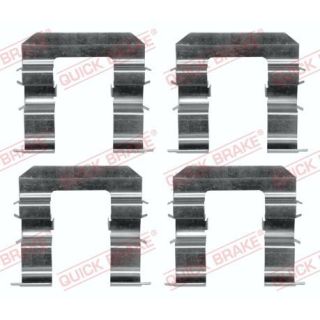 Priedų komplektas, diskinių stabdžių trinkelės QUICK BRAKE 109-1735
