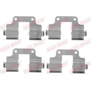 Priedų komplektas, diskinių stabdžių trinkelės QUICK BRAKE 109-1739