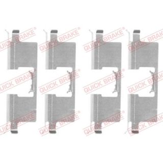 Priedų komplektas, diskinių stabdžių trinkelės QUICK BRAKE 109-1745