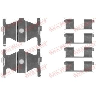 Priedų komplektas, diskinių stabdžių trinkelės QUICK BRAKE 109-1754