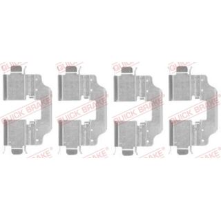 Priedų komplektas, diskinių stabdžių trinkelės QUICK BRAKE 109-1773