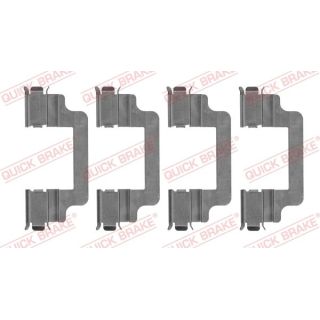 Priedų komplektas, diskinių stabdžių trinkelės QUICK BRAKE 109-1779