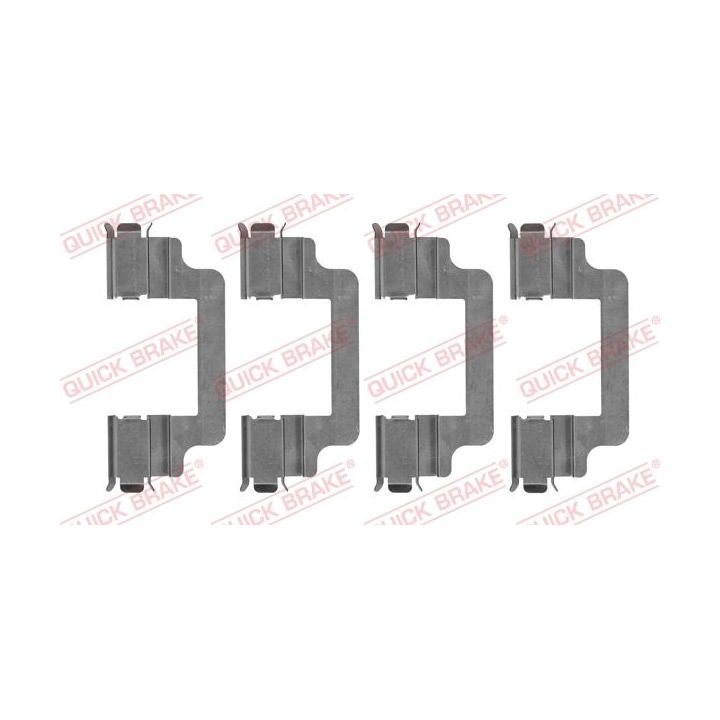 Priedų komplektas, diskinių stabdžių trinkelės QUICK BRAKE 109-1779