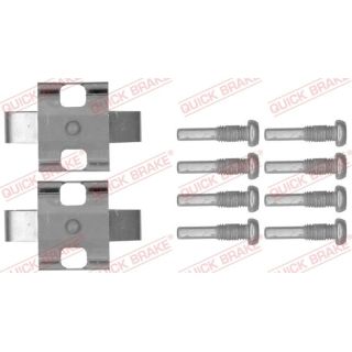 Priedų komplektas, diskinių stabdžių trinkelės QUICK BRAKE 109-1802