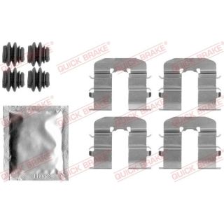 Priedų komplektas, diskinių stabdžių trinkelės QUICK BRAKE 109-1814