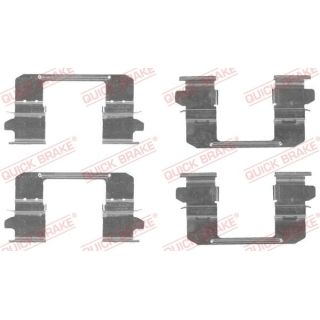 Priedų komplektas, diskinių stabdžių trinkelės QUICK BRAKE 109-1834