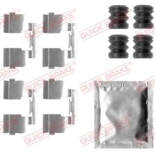 Priedų komplektas, diskinių stabdžių trinkelės QUICK BRAKE 109-1835