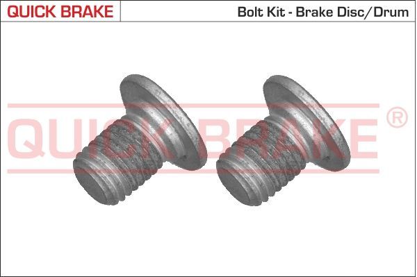 Varžtų komplektas, stabdžių diskas QUICK BRAKE 11661K