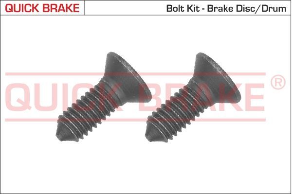 Varžtų komplektas, stabdžių diskas QUICK BRAKE 11667K