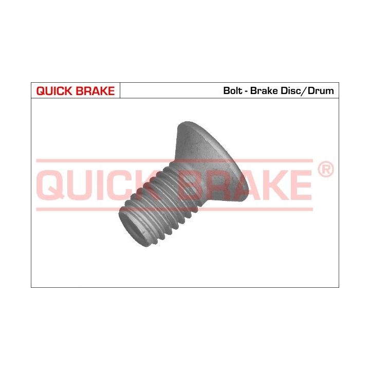 Varžtas, stabdžių diskas QUICK BRAKE 11670