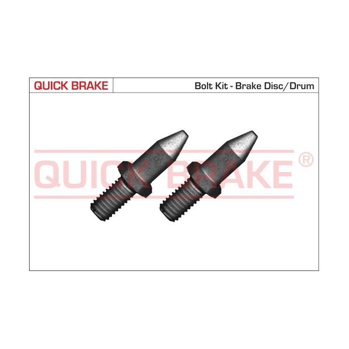 Varžtų komplektas, stabdžių diskas QUICK BRAKE 11674K