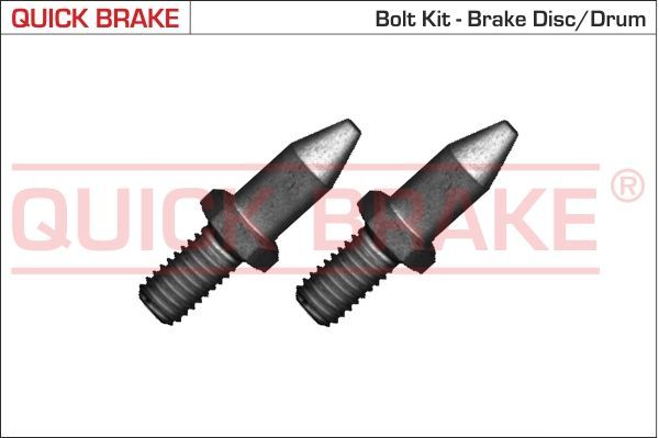 Varžtų komplektas, stabdžių diskas QUICK BRAKE 11674K