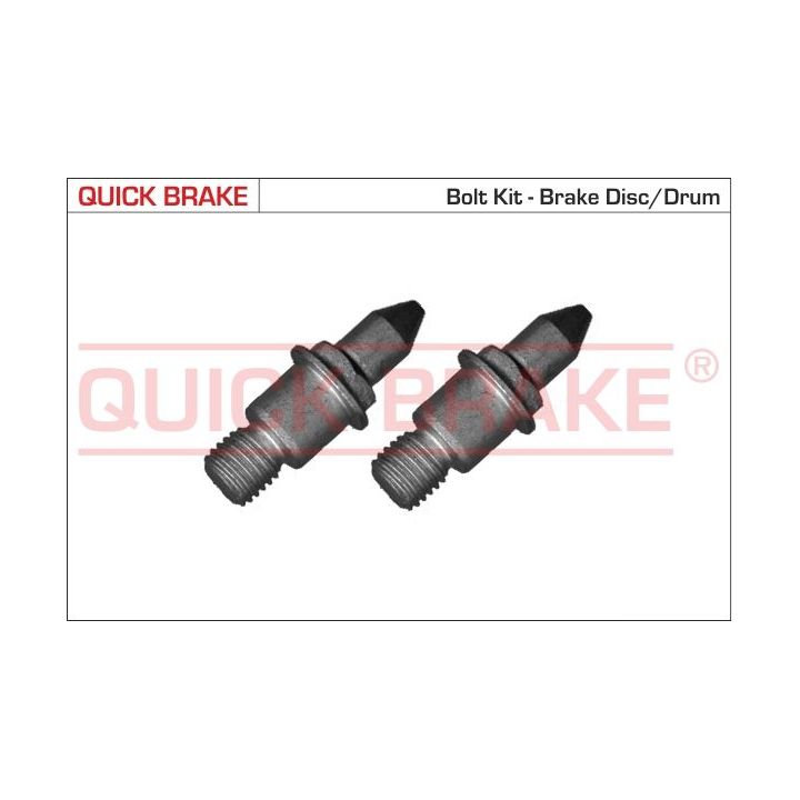 Varžtų komplektas, stabdžių diskas QUICK BRAKE 11677K
