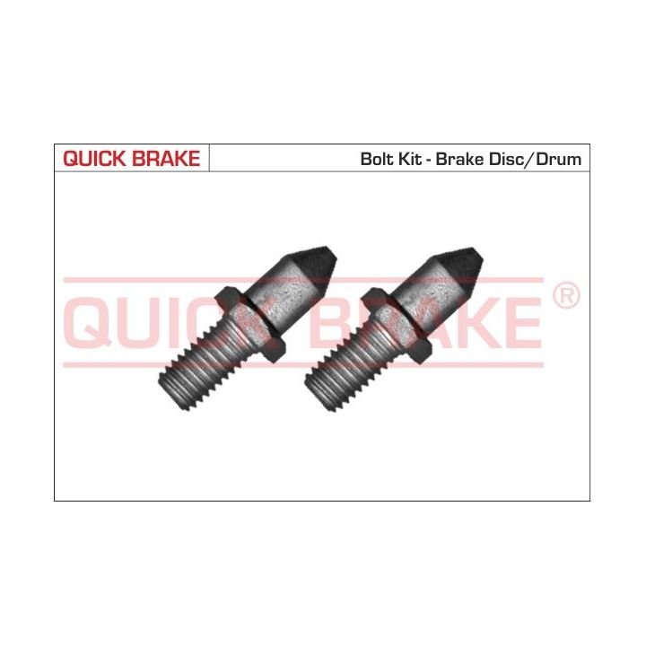 Varžtų komplektas, stabdžių diskas QUICK BRAKE 11678K