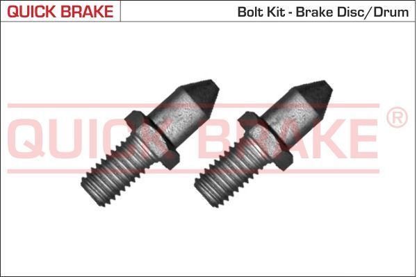 Varžtų komplektas, stabdžių diskas QUICK BRAKE 11678K