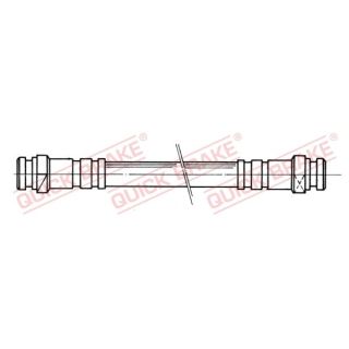 Stabdžių žarnelė QUICK BRAKE 22.007