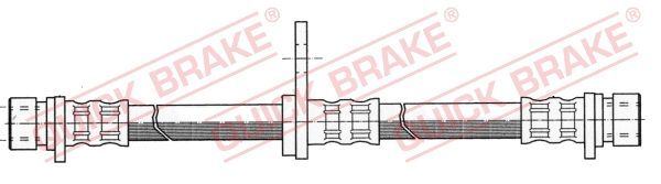 Stabdžių žarnelė QUICK BRAKE 22.907