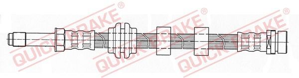Stabdžių žarnelė QUICK BRAKE 32.963