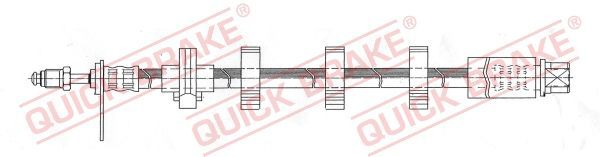 Stabdžių žarnelė QUICK BRAKE 32.985