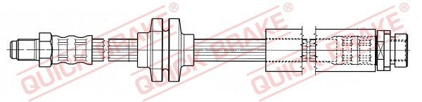 Stabdžių žarnelė QUICK BRAKE 35.902