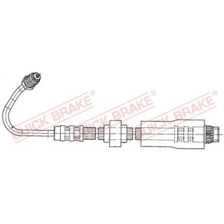 Stabdžių žarnelė QUICK BRAKE 37.930