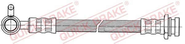 Stabdžių žarnelė QUICK BRAKE 50.044