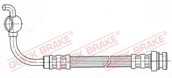 Stabdžių žarnelė QUICK BRAKE 50.047