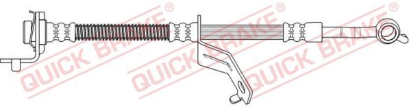 Stabdžių žarnelė QUICK BRAKE 50.721