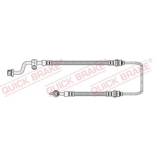 Stabdžių žarnelė QUICK BRAKE 50.890