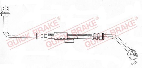 Stabdžių žarnelė QUICK BRAKE 50.948