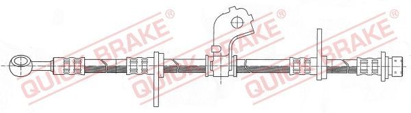 Stabdžių žarnelė QUICK BRAKE 50.997