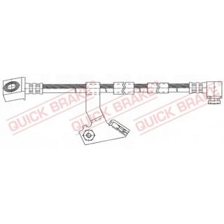 Stabdžių žarnelė QUICK BRAKE 54.903