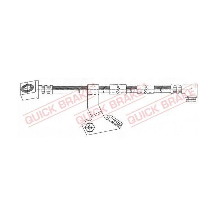 Stabdžių žarnelė QUICK BRAKE 54.903